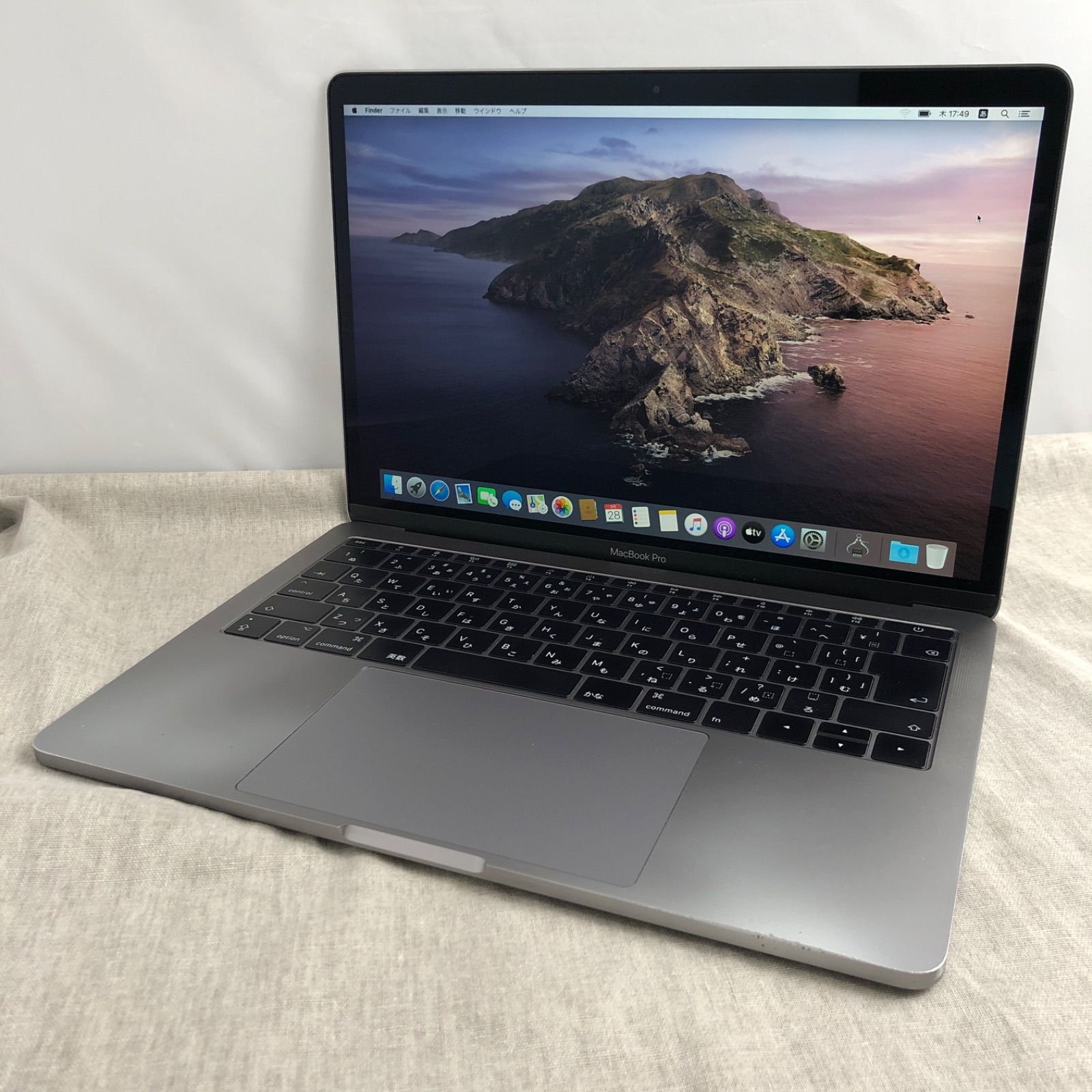 本体のみ】Apple MacBook Pro (13-inch, 2017, Thunderbolt 3ポートx 2 ...