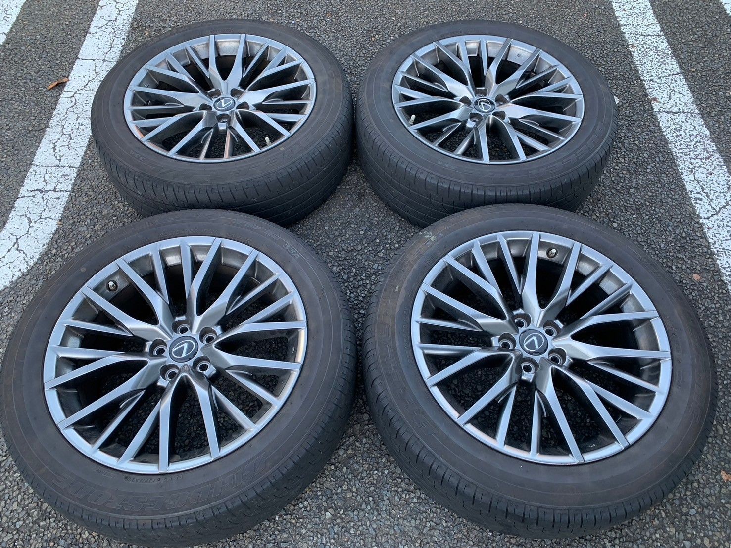 送料無料】RX Fスポーツ 純正ホイール × サマータイヤセット 20インチ 