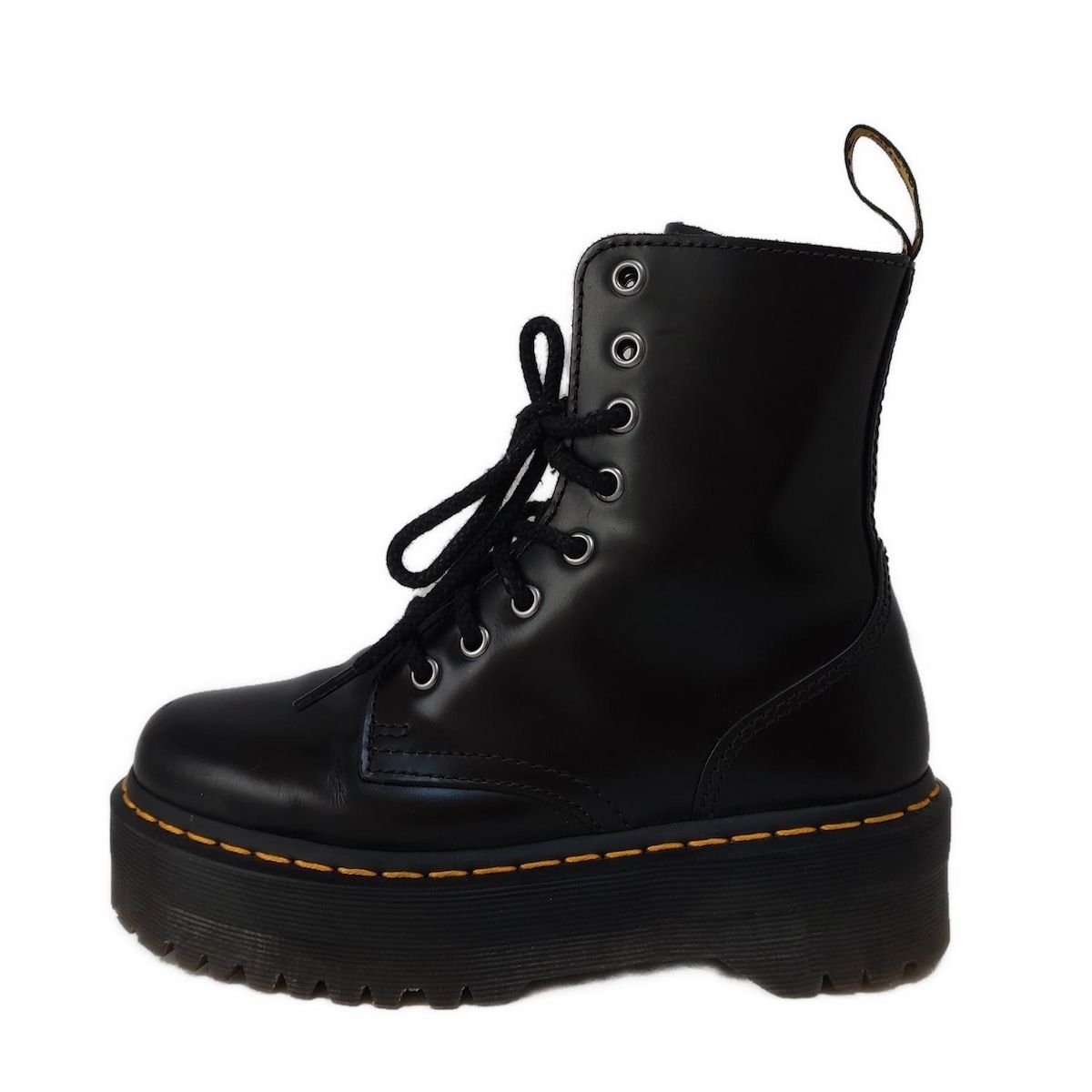 Dr.Martens ドクターマーチン ショートブーツ 36 EU レディース - 黒 レースアップ|8ホール レザー