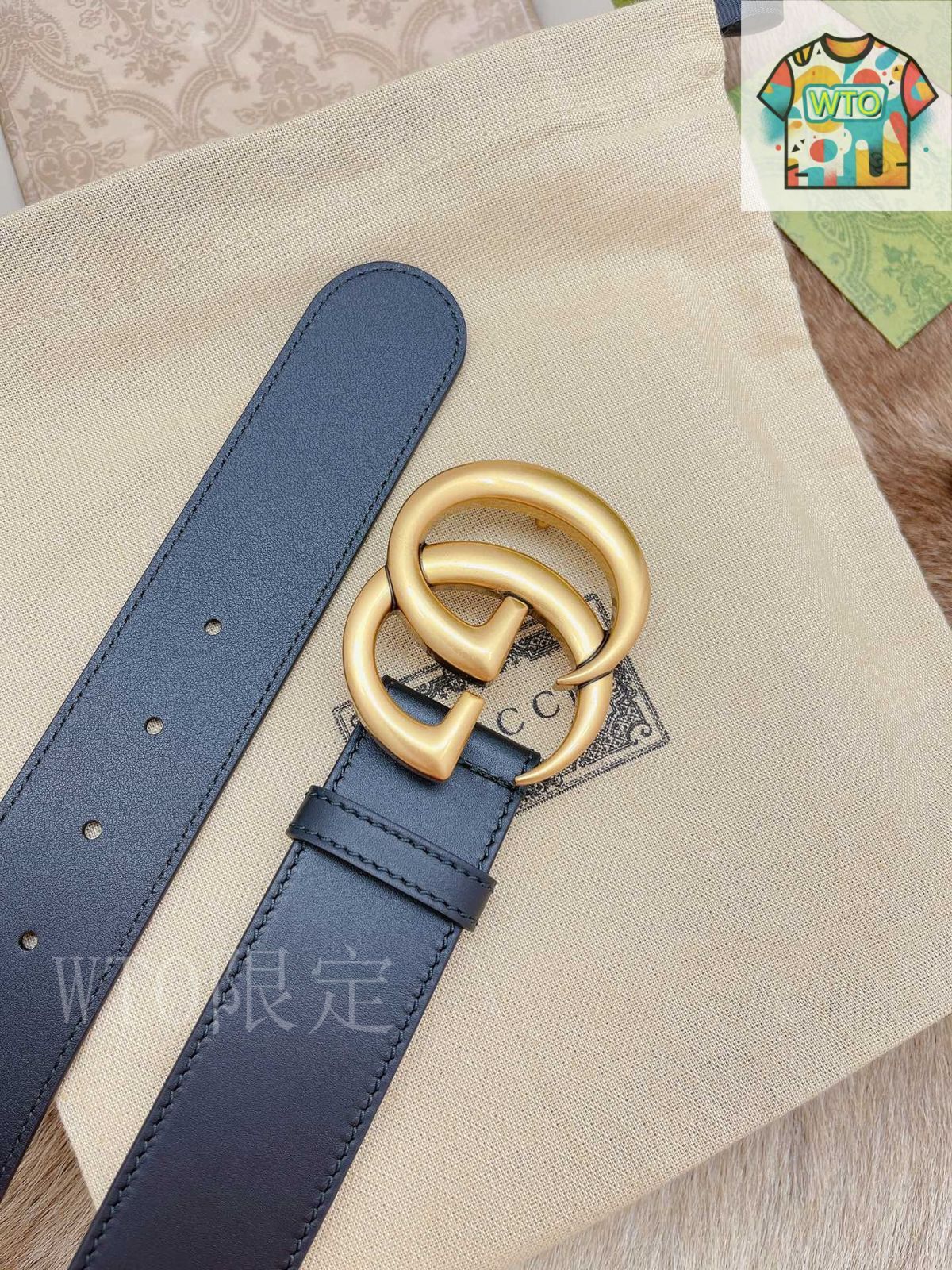 即購入値下げコメントお願いします❁ GUCCI グッチ ベルト 今日特価】Gucci Double G 2.0cm 本革ベルト-1 - メルカリ