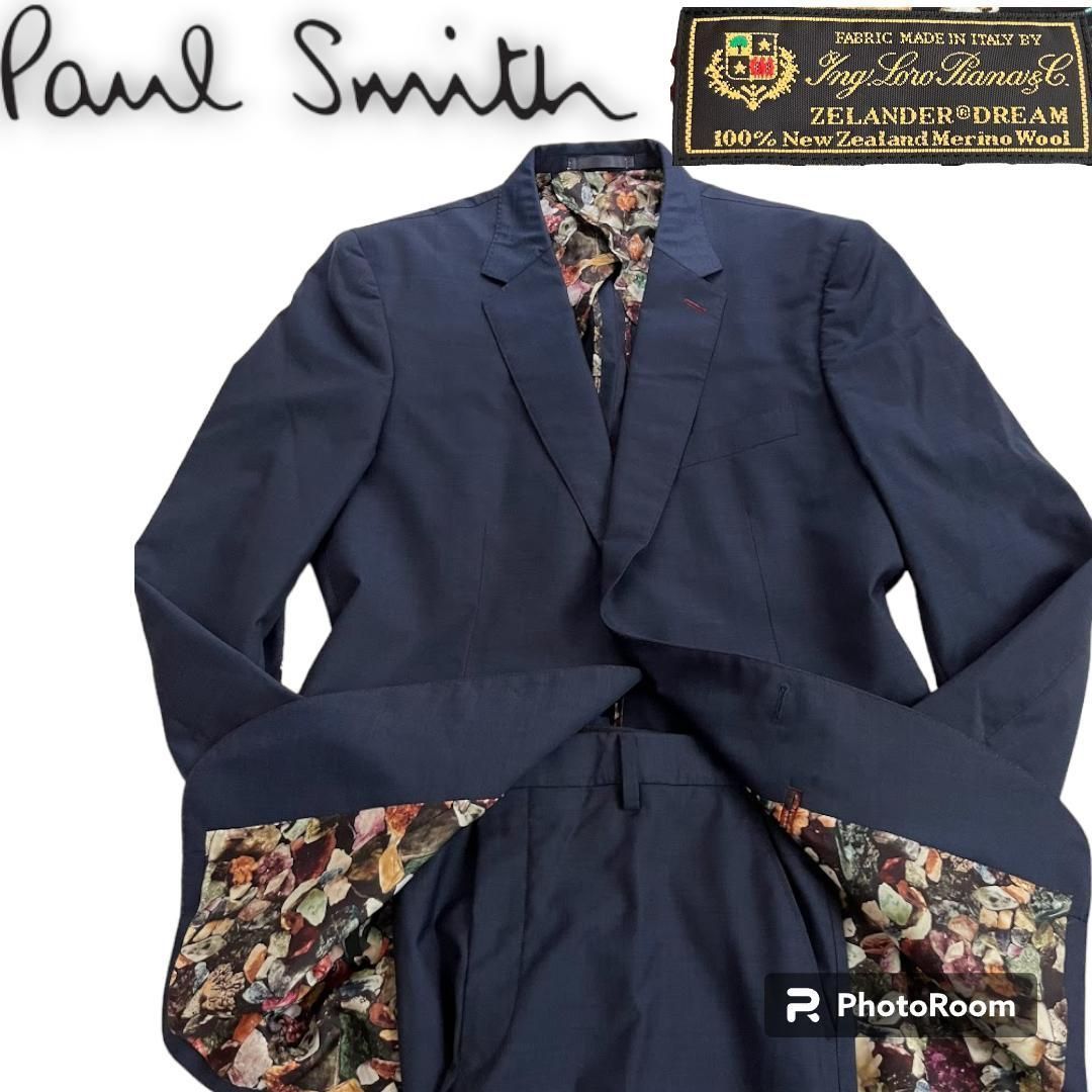 PaulSmith Loro Piana スーツ上下セット | hartwellspremium.com