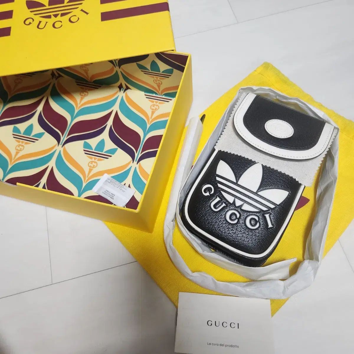 グッチxアディダス ミニバック 721794 DECORATOM_COM_BR