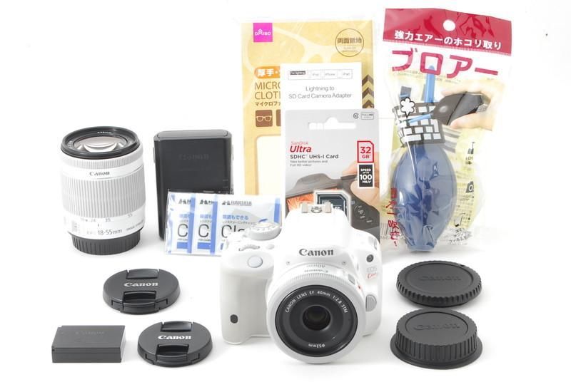 ❤️超可愛いオシャレホワイト♪☆キヤノン Canon EOS Kiss X7