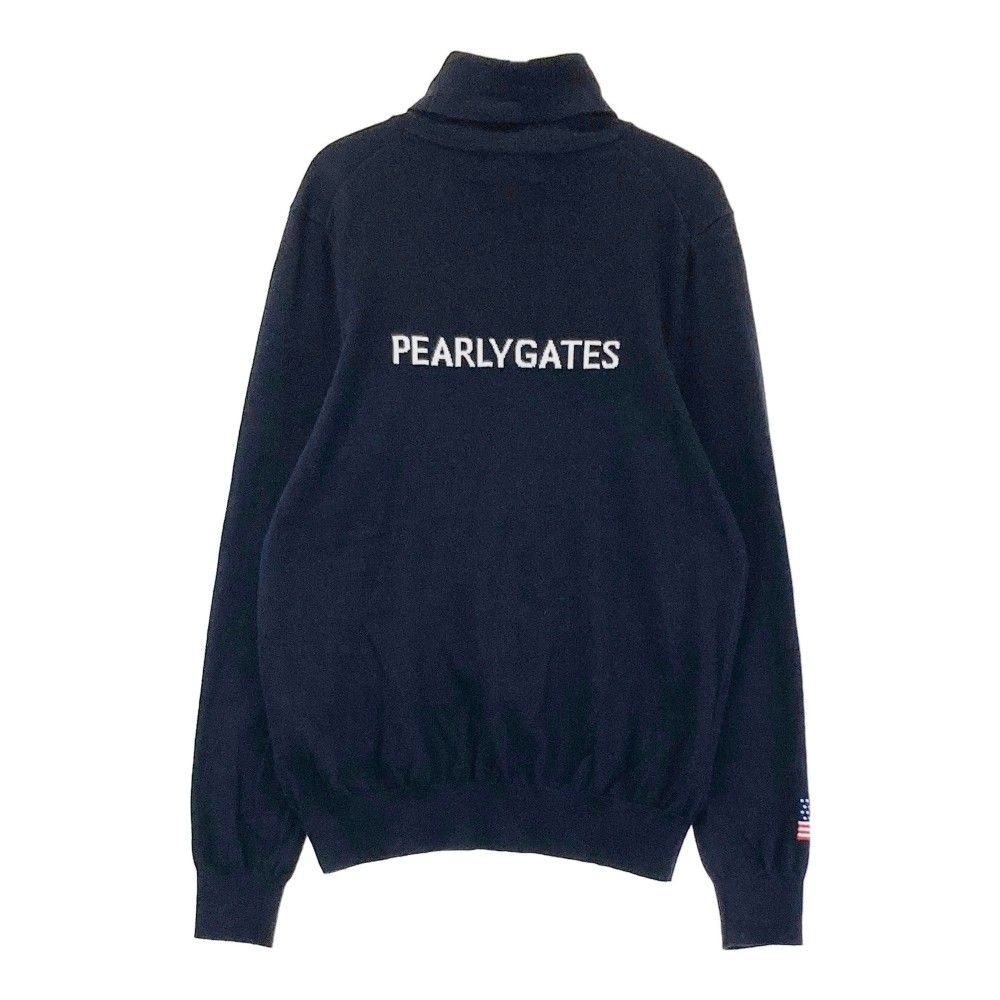 サイズ：1 PEARLY GATES パーリーゲイツ タートルネック 長袖ニット