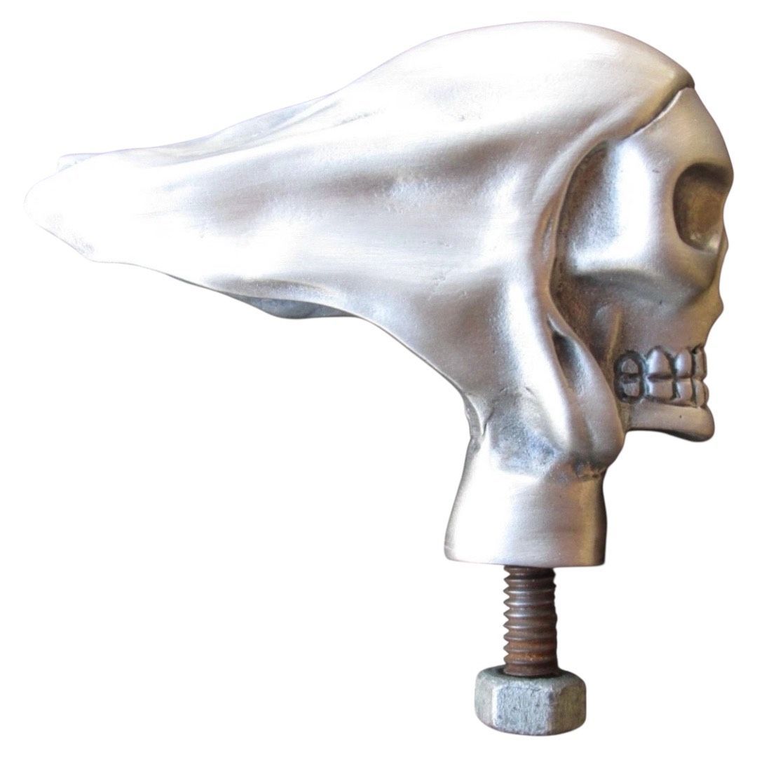 フライング スカル オーナメント ハーレー ホットロッド シボレー フォード アメ車 ムーンアイズ USDM トラック チョッパー サバイバー J9905