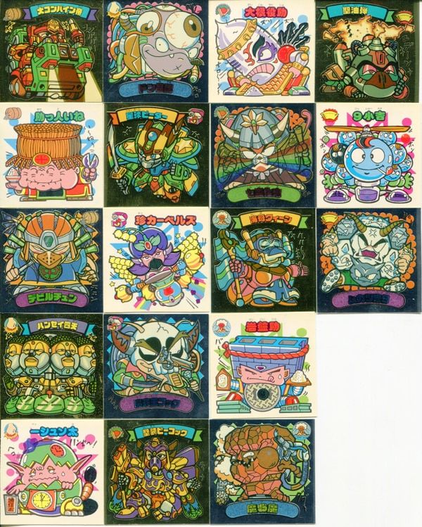 ロッテ スーパービックリマン【新決戦】 6弾 すくみ全18種(67-72) セット