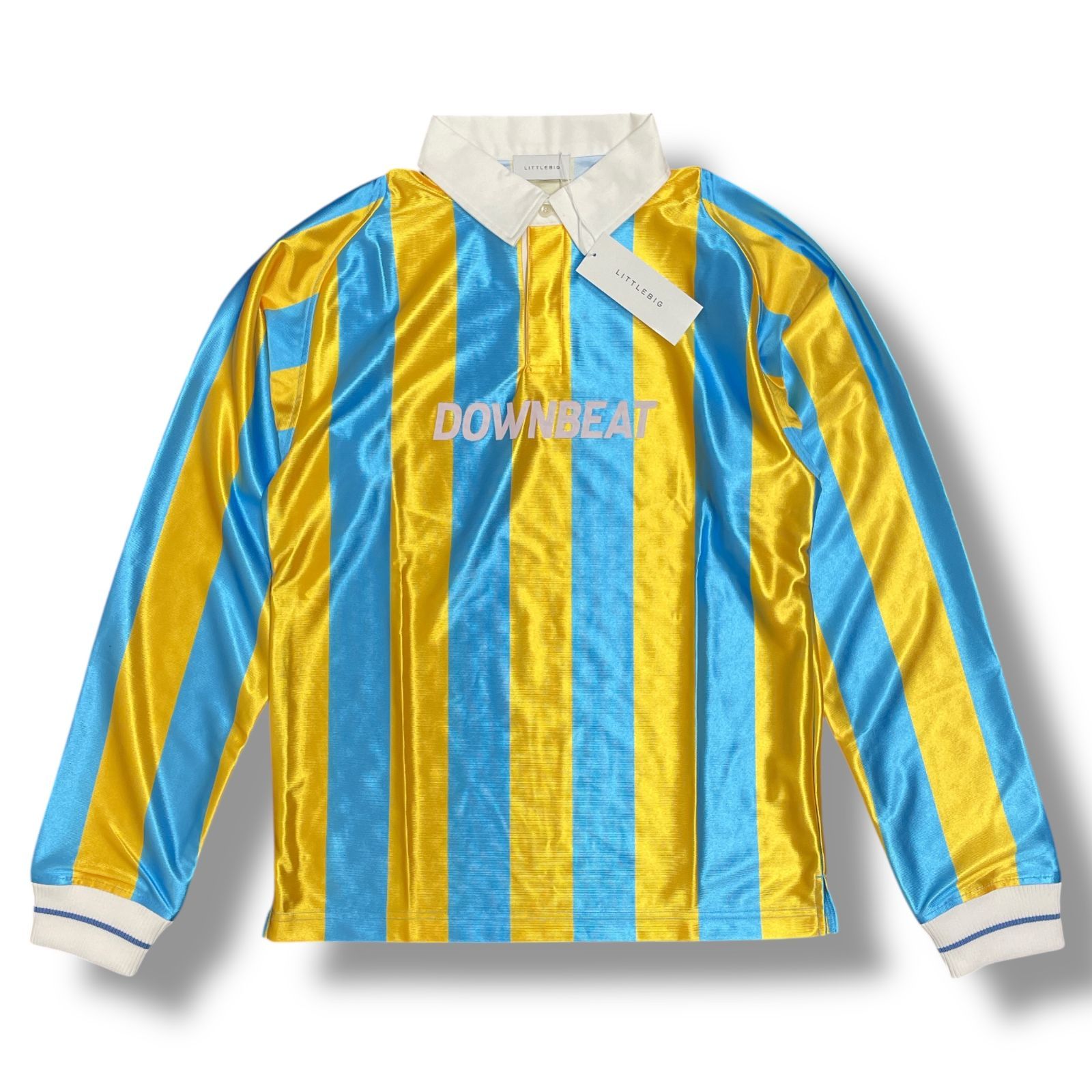 参考上代41800円 未使用品 LITTLEBIG 24SS Football SH L/S