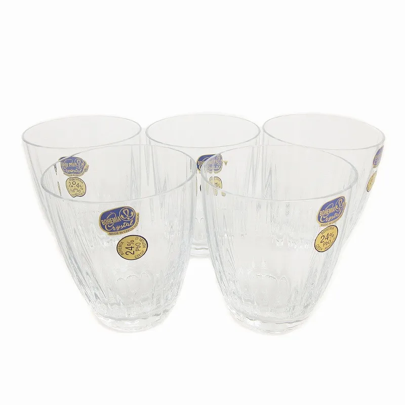 チェコ ボヘミア クリスタルガラス スクエア ボウル 28cm 皿 鉢 2025年