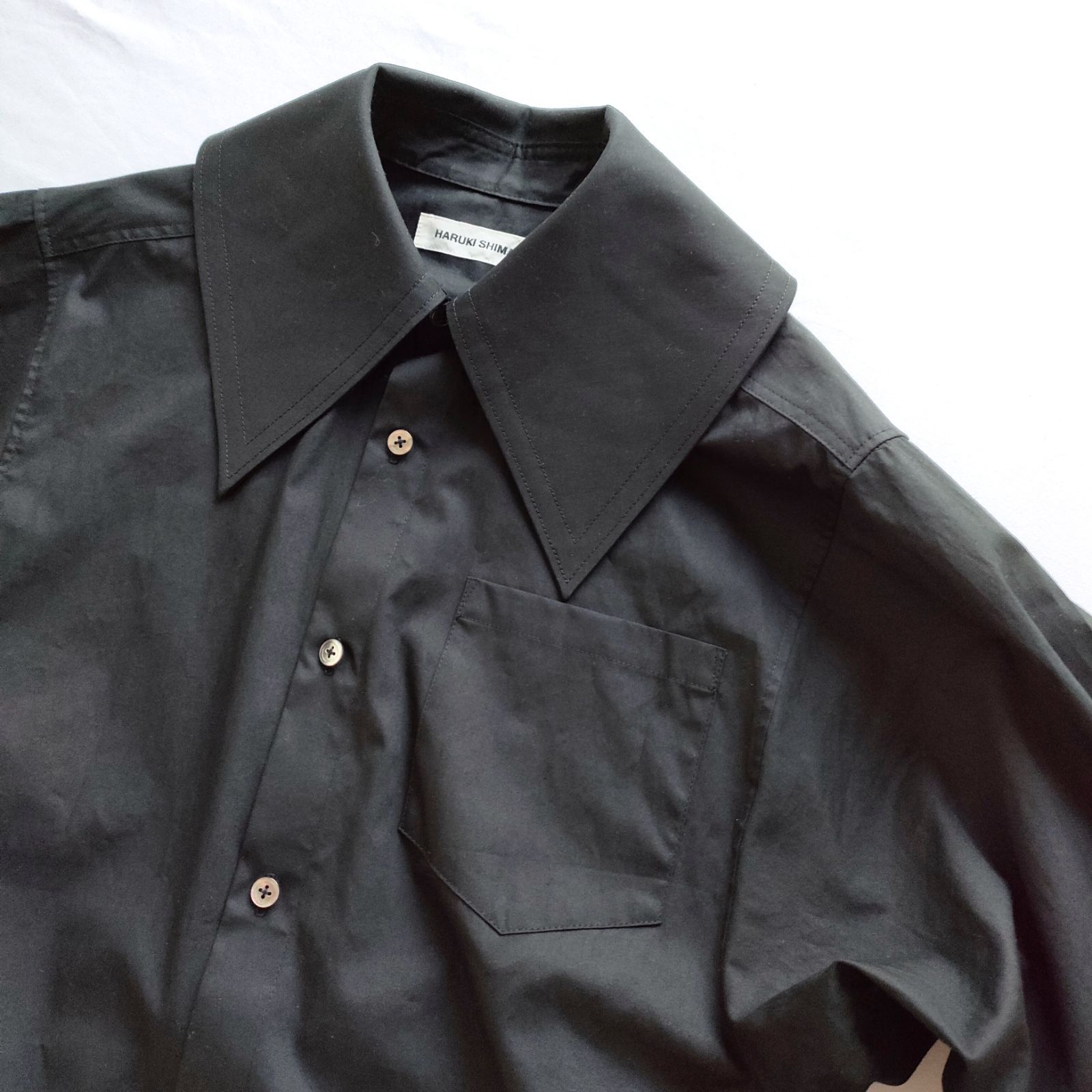 HARUKI SHIMAMURA SMALL BODY SHIRTS 黒