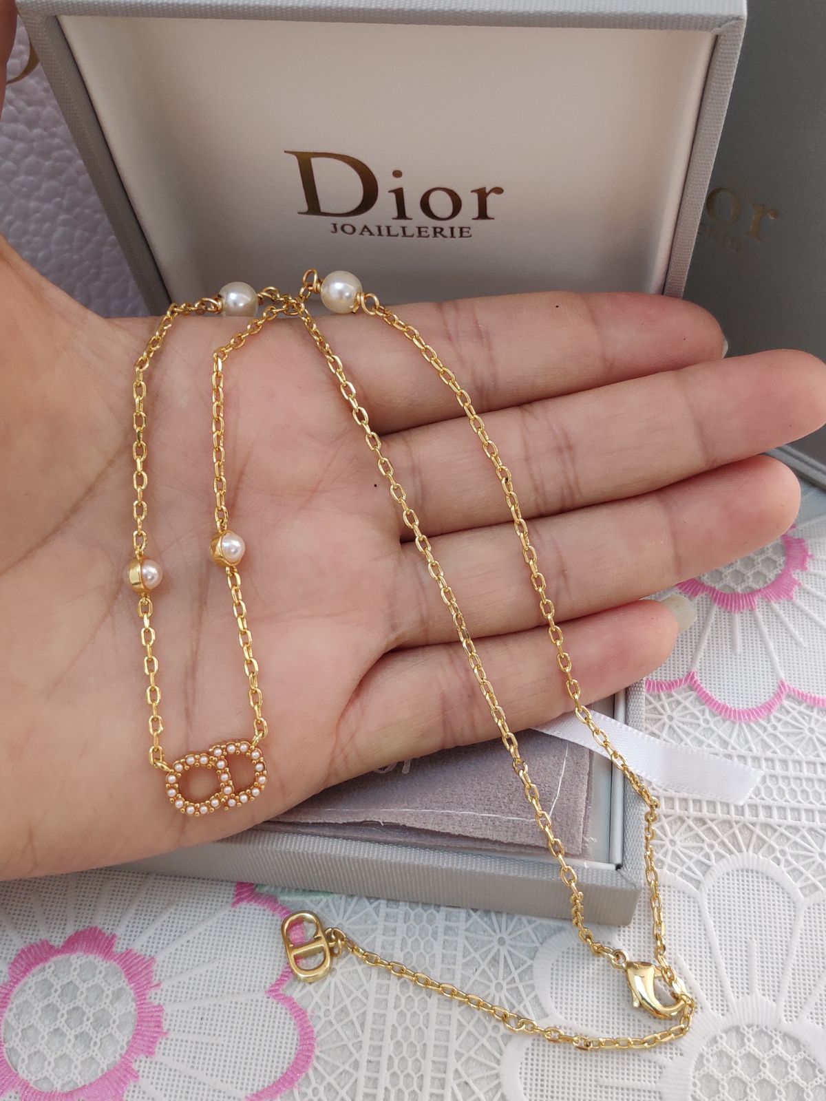 極美品】✨Dior CLAIR D LUNE ネックレス 【公式通販】