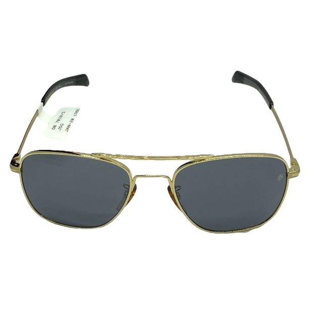 デビッド ベッカム DB 7019|S J5GT4 55□20 145 サングラス アイウェア パイロットフレーム ゴールド ブラック ロゴ DAVID BECKHAM