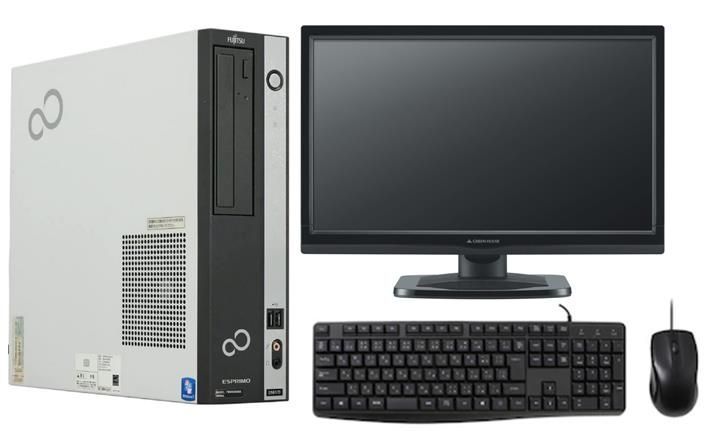 2 OFFICE付★富士通 ESPRIMO  Win7 & モニタ20 即使用 2 OFFICE付☆富士通 ESPRIMO Win7 & モニタ20 即使用 2 OFFICE付☆