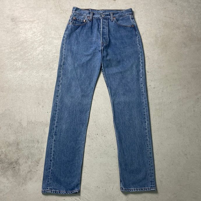 90年代 USA製 Levi's リーバイス 6501-0193 ストレート デニムパンツ レディース メンズ W30 