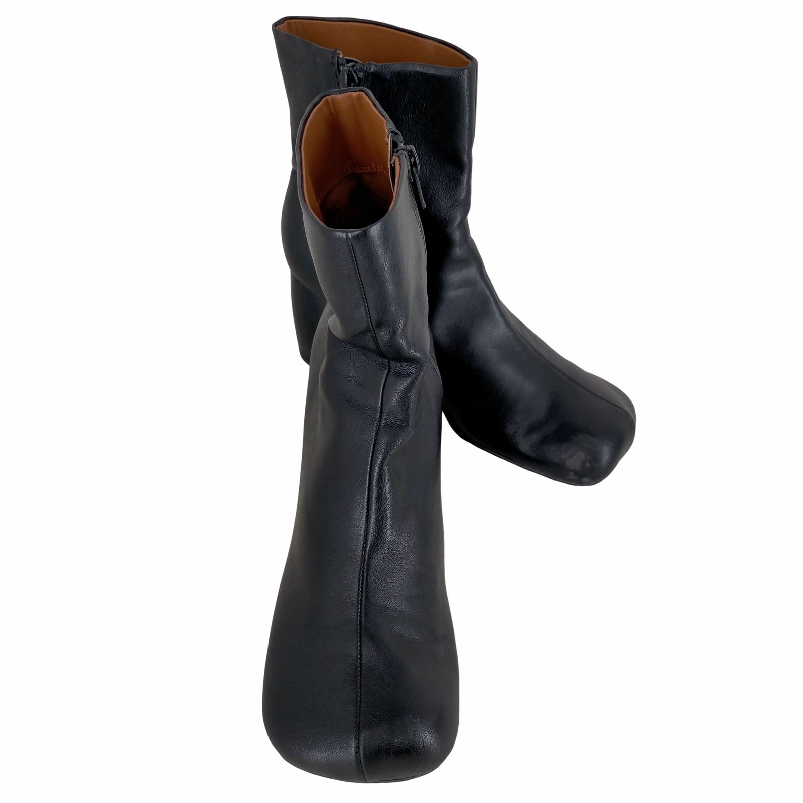 トゥデイフル TODAYFUL Square Short Boots スクエアトゥ サイドジップ 