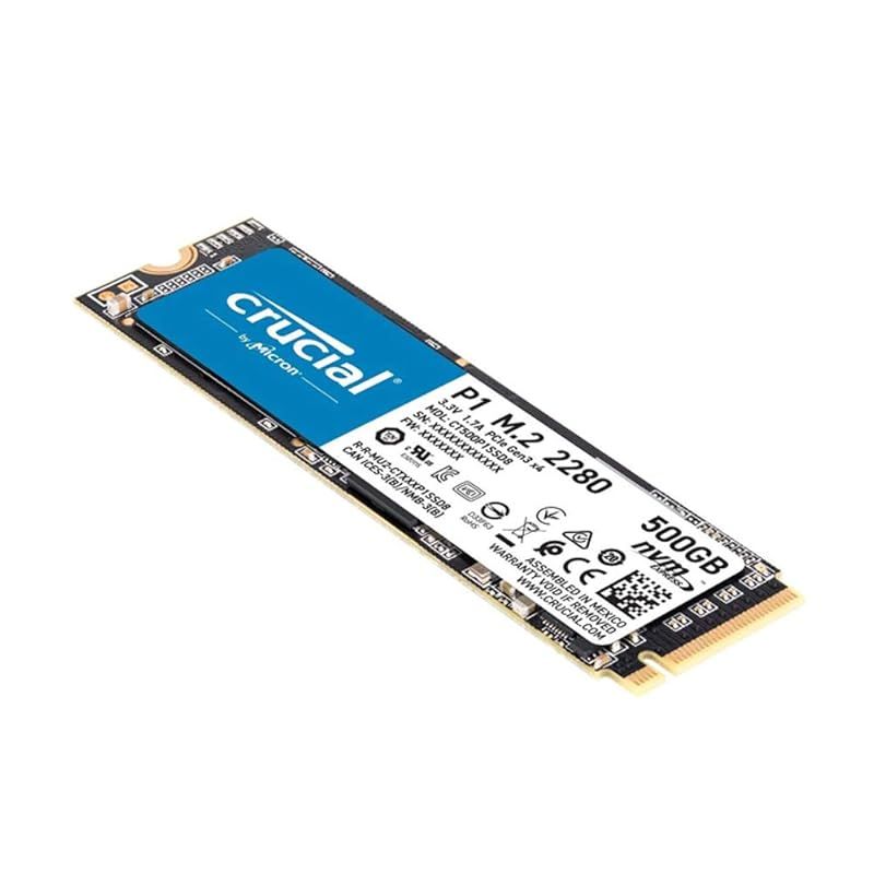 Crucial(クルーシャル) P1シリーズ 500GB 3D NAND NVMe PCIe M.2 SSD CT500P1SSD8 0