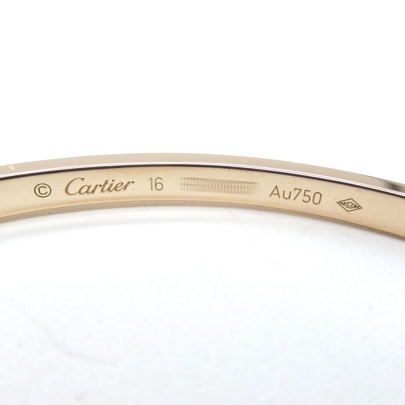 カルティエ ラブブレス スモール フルダイヤ ブレスレット - メルカリ