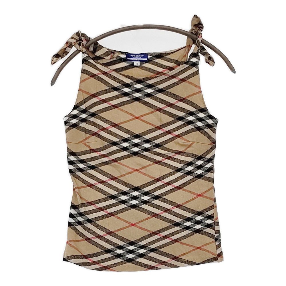 未使用に近い　バーバリーブルーレーベル　日本製　ヘビーフランネル　トラウザーズM BURBERRY BLUE LABEL バーバリーブルーレーベル レディース