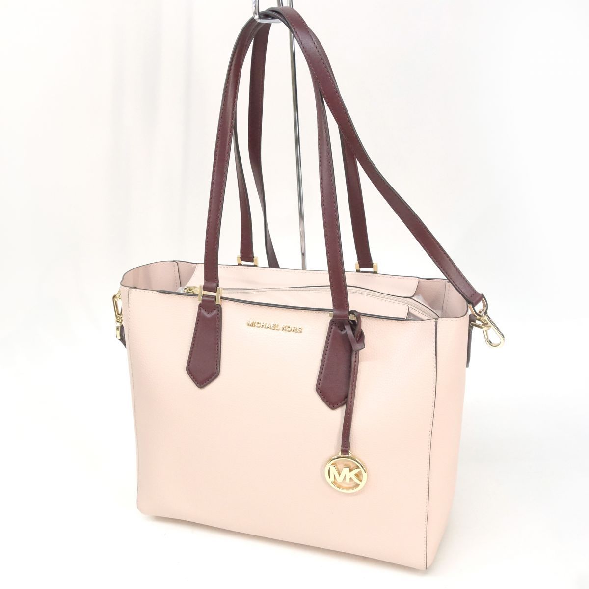 MICHAEL KORS マイケルコース キンバリー レザー ラージ 3 IN 1 トート 