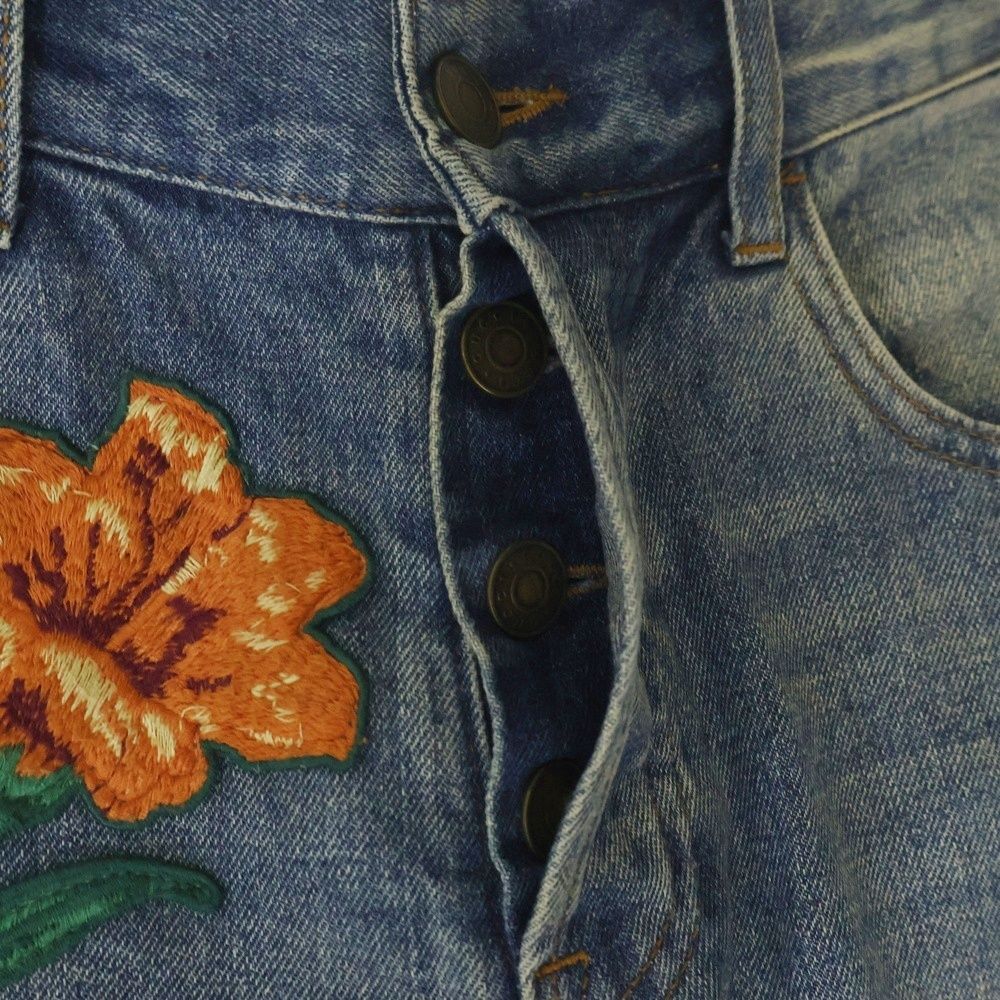 GUCCI (グッチ) 17AW Snake Embroidery Denim Pant 蛇刺繍 スネーク