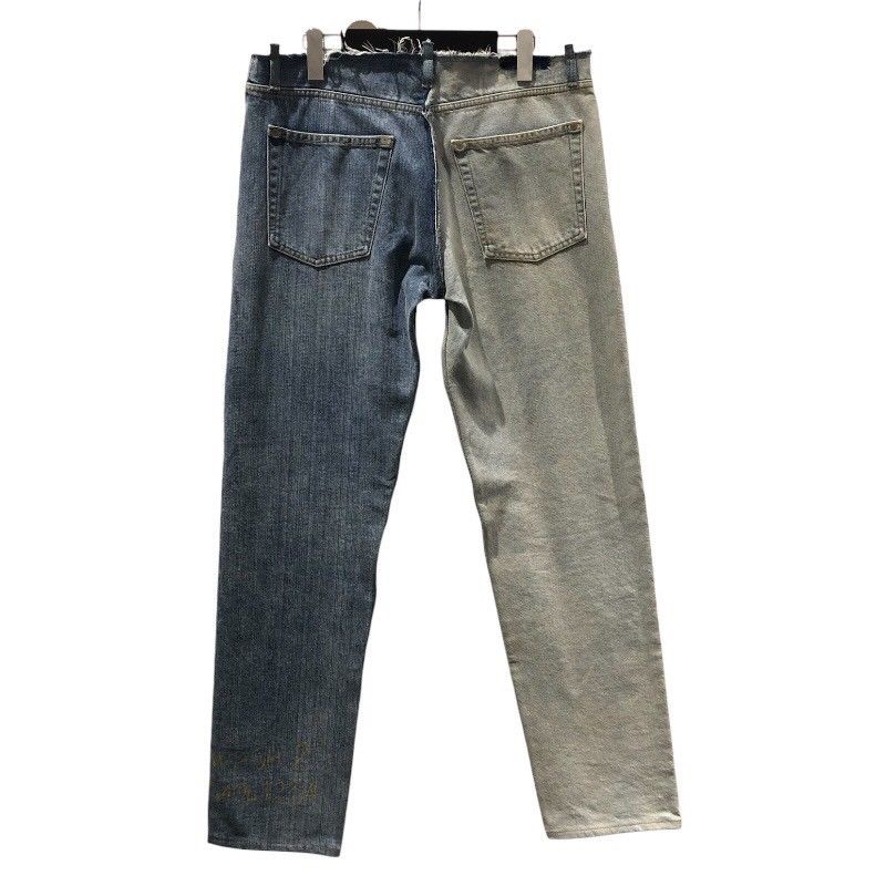 メゾン マルジェラ Maison Margiela Split Denim 再構築デニムパンツ S50LA0175 コットン メンズ デニムパンツ