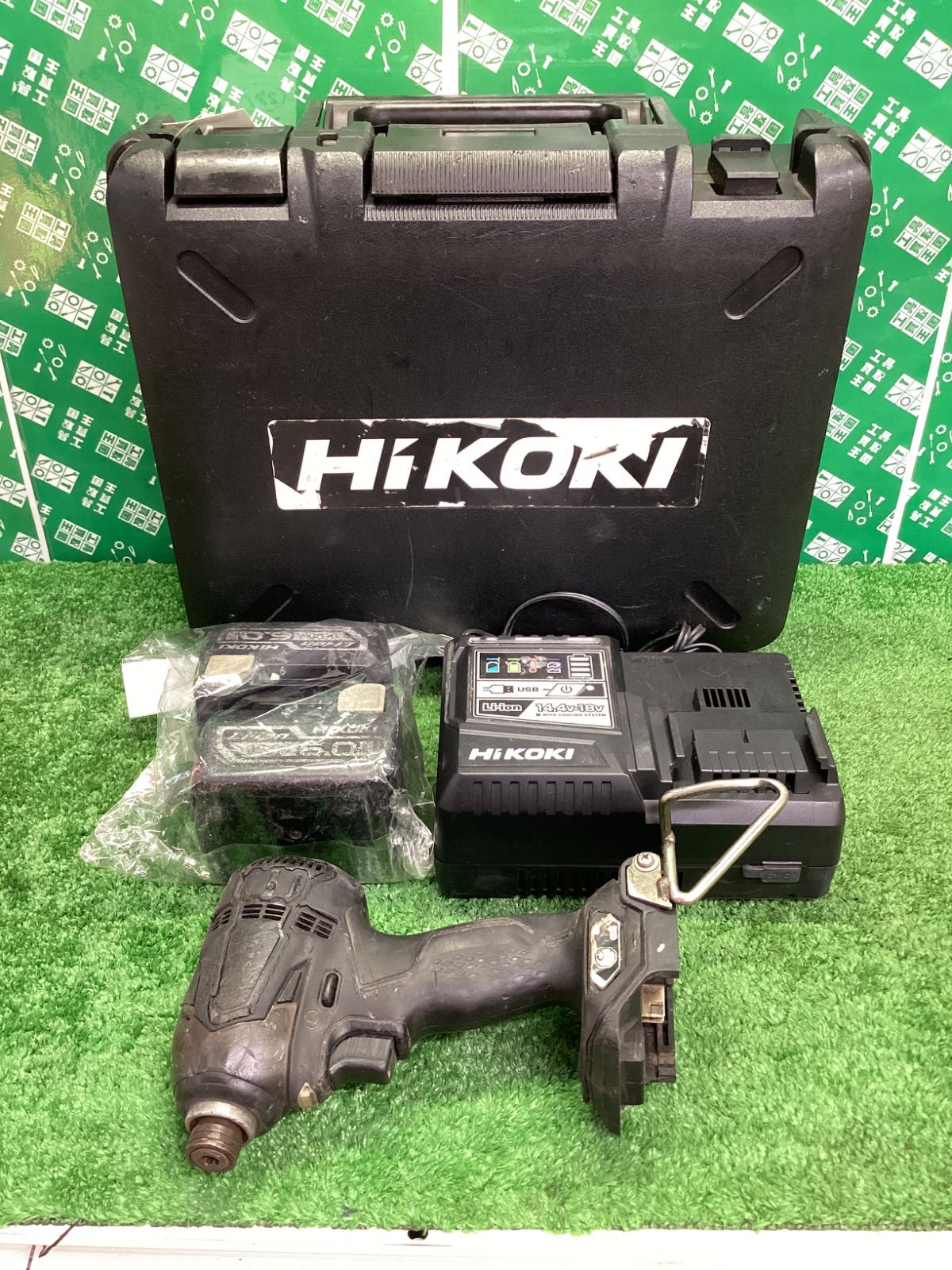 HiKOKI(旧日立工機) 14.4vコードレスインパクトドライバ ストロング 
