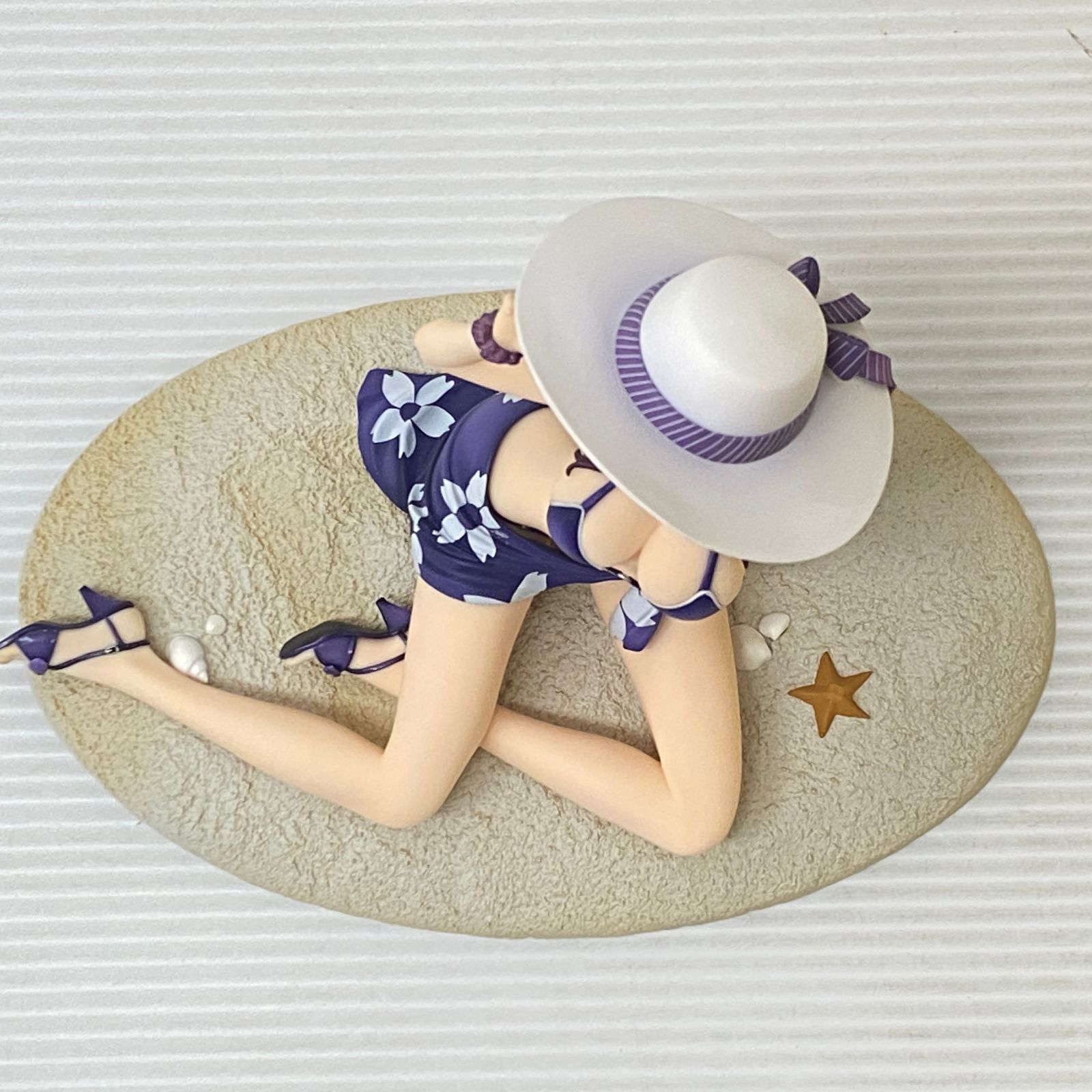 霞が丘詩羽 水着バージョン フィギュア中古 冴えない彼女の育てかた♭ 霞ヶ丘詩羽 水着Ver. 1/7スケール 中古品