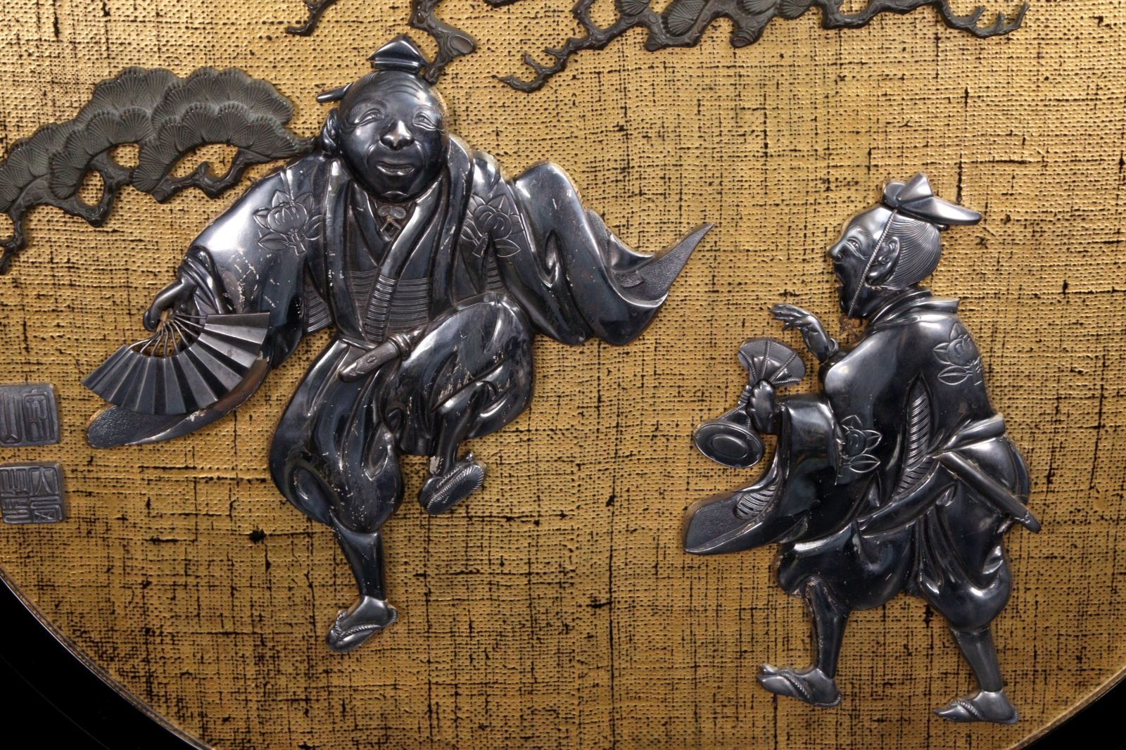 人の顔　(伊藤鐐一)　鉄鋳物 人の顔 (伊藤鐐一) 鉄鋳物