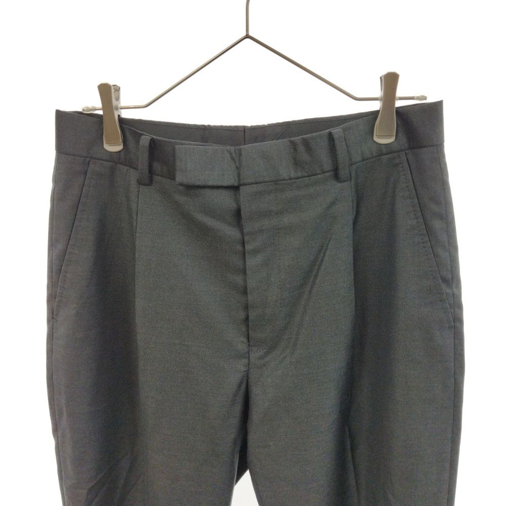 WACKO MARIA × Loro Piana スラックス パンツ グレー WACKO MARIA (ワコマリア) Loro Piana スラックスパンツ