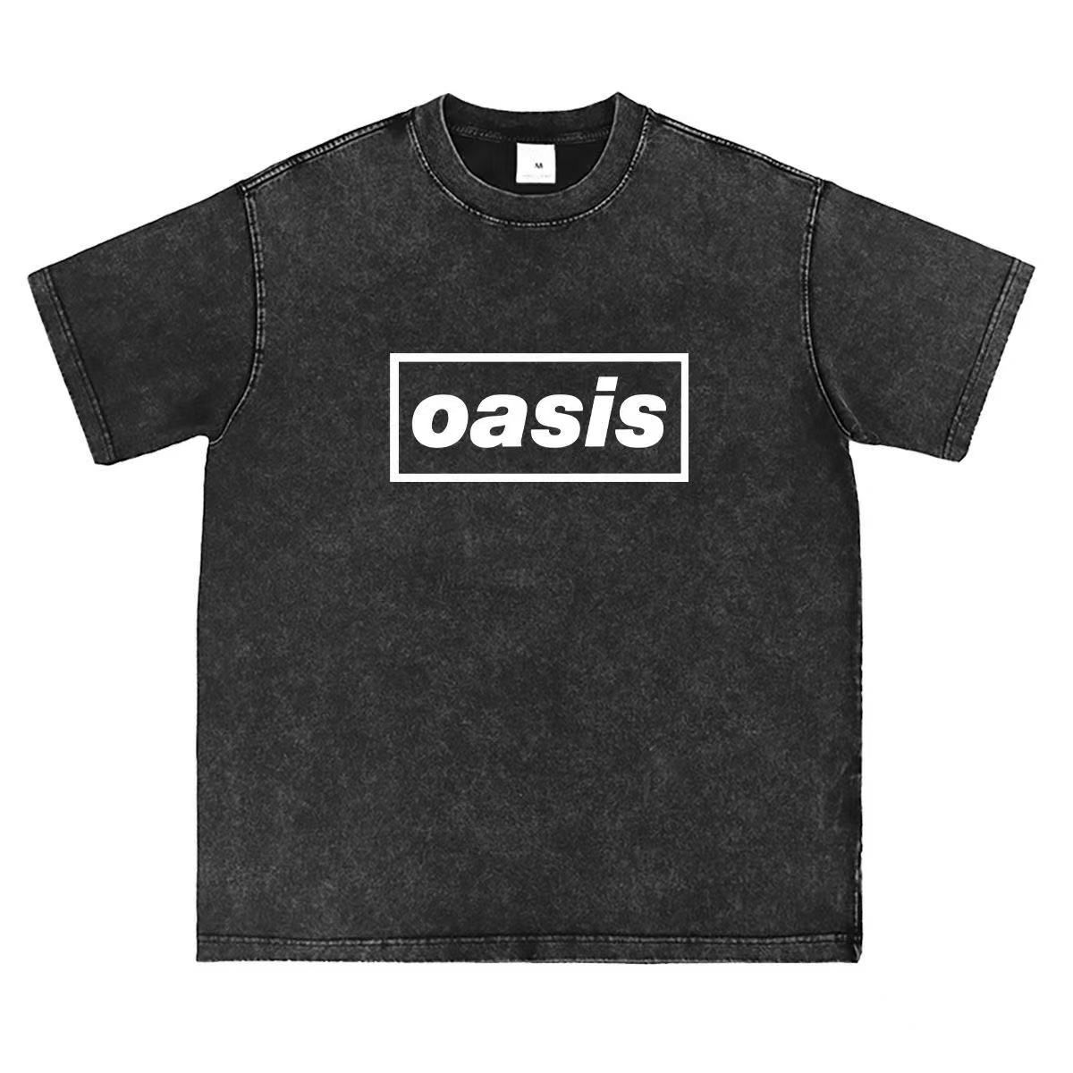 オアシス oasis ヴィンテージ加工 半袖 Tシャツ S～2XL - メルカリ