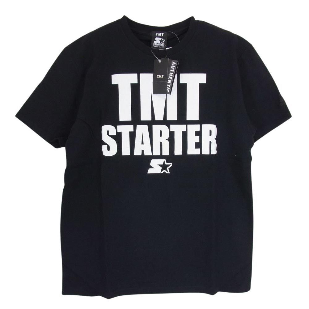 TMT ティーエムティー TCS-S19ST03 20周年記念 STARTER BLACK LABEL COLLABORATION BIG STARTER TEE スターター 半袖 Tシャツ ブラック系 M【中古】