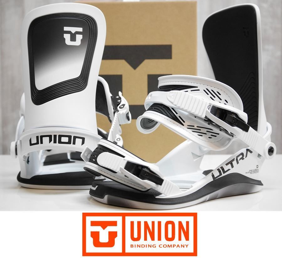 【新品:SALE】25 UNION ULTRA - WHITE - Mサイズ 正規品 保証付 スノーボード バインディング