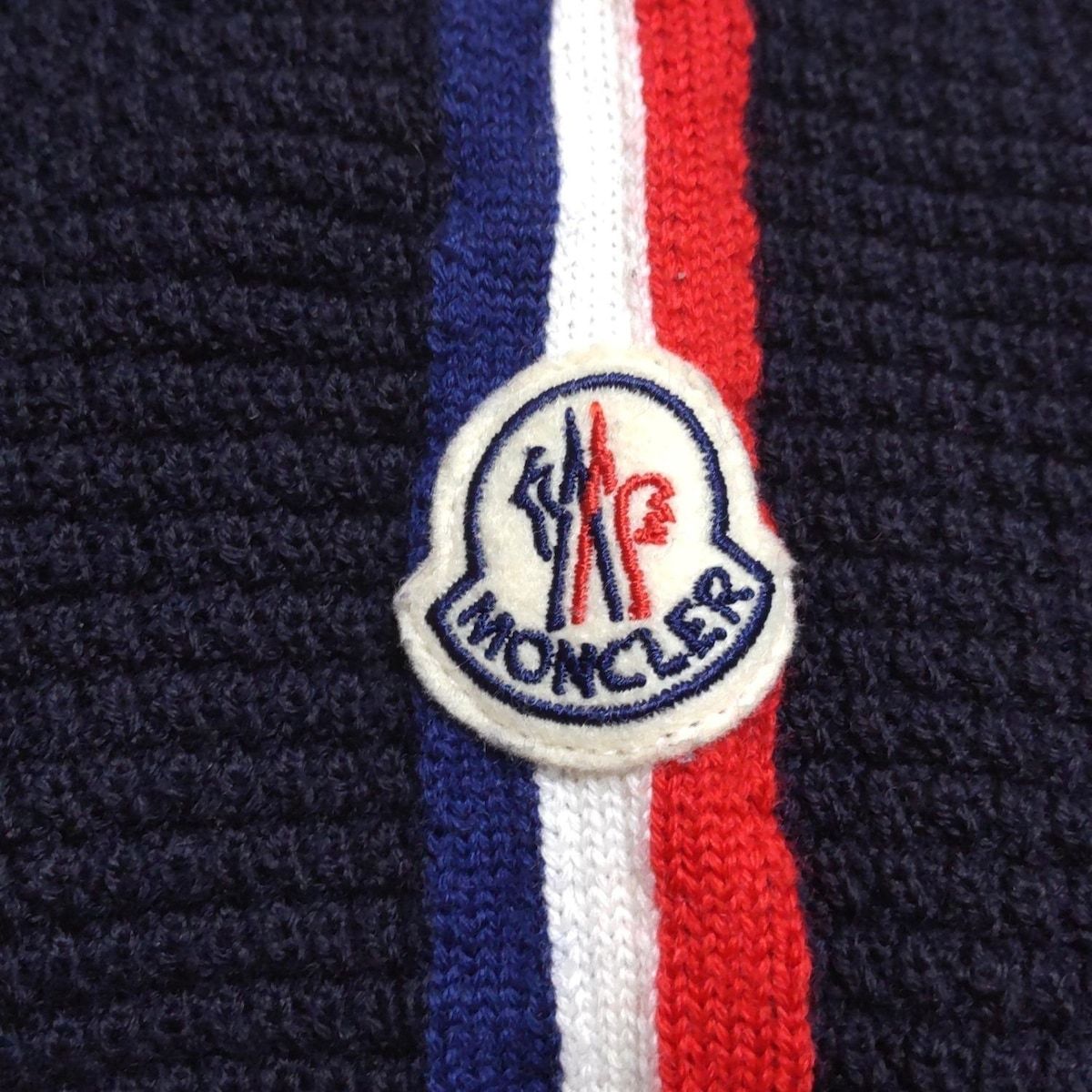 MONCLER(モンクレール) 長袖セーター サイズM メンズ美品 - ダーク  