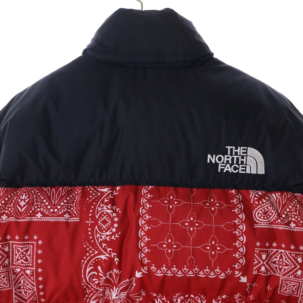 THE NORTH FACE バンダナ柄ダウンジャケット　ヌプシ ✨️美品✨️ノースフェイス バンダナ柄 ダウンジャケット