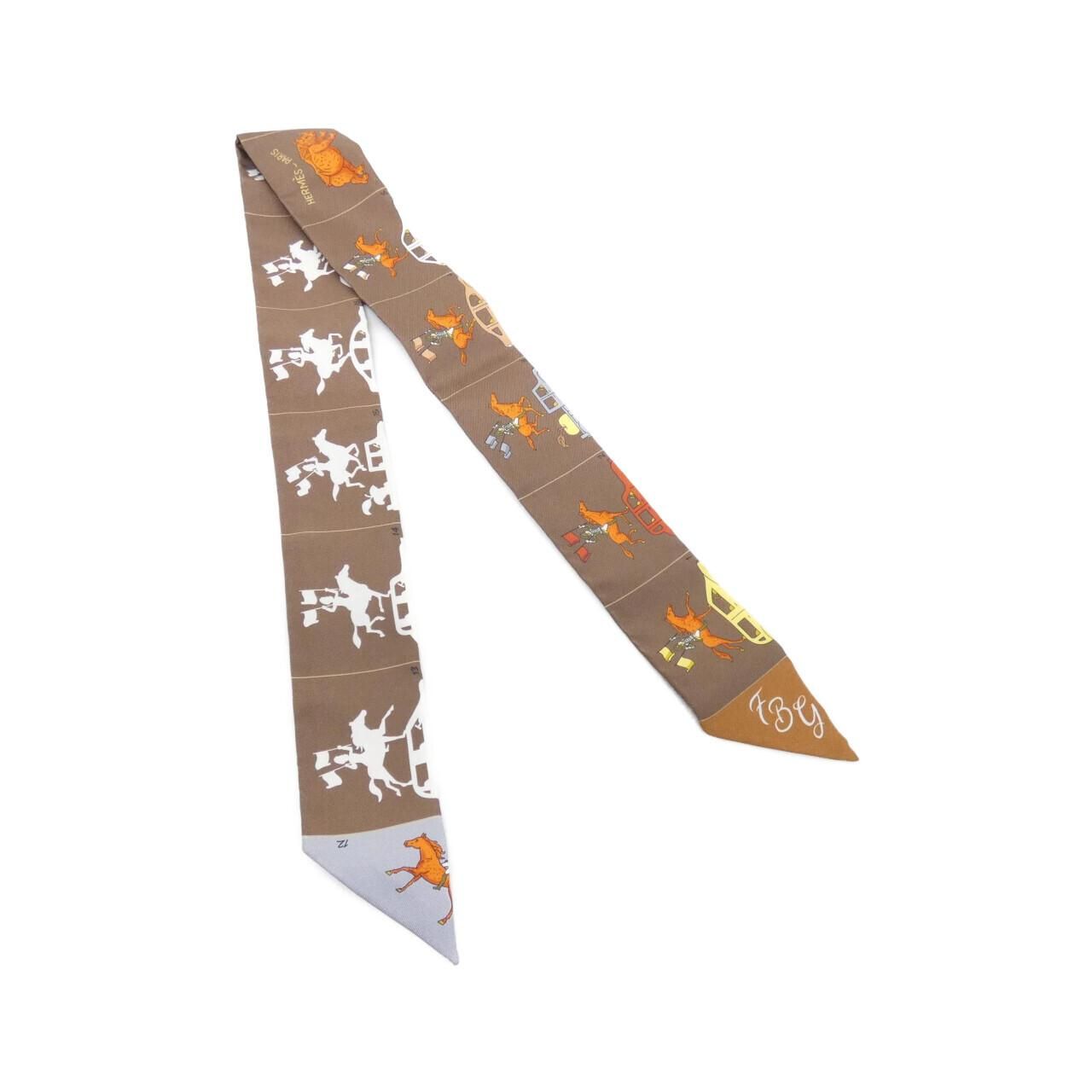 【リーアンド】エルメス ツイリー PARADE 064150S 新品未使用 エルメス ツイリー DO RE BOUCLES マルチカラー シルク100
