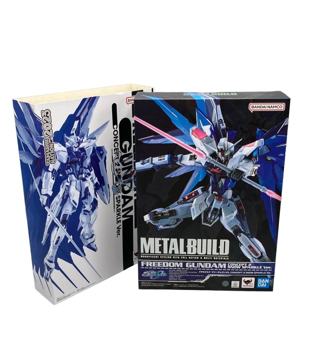 yu　フリーダムガンダム  SNOW SPARKLE Ver. 未開封 輸送箱未開封 METAL BUILD フリーダムガンダム CONCEPT 2 SNOW