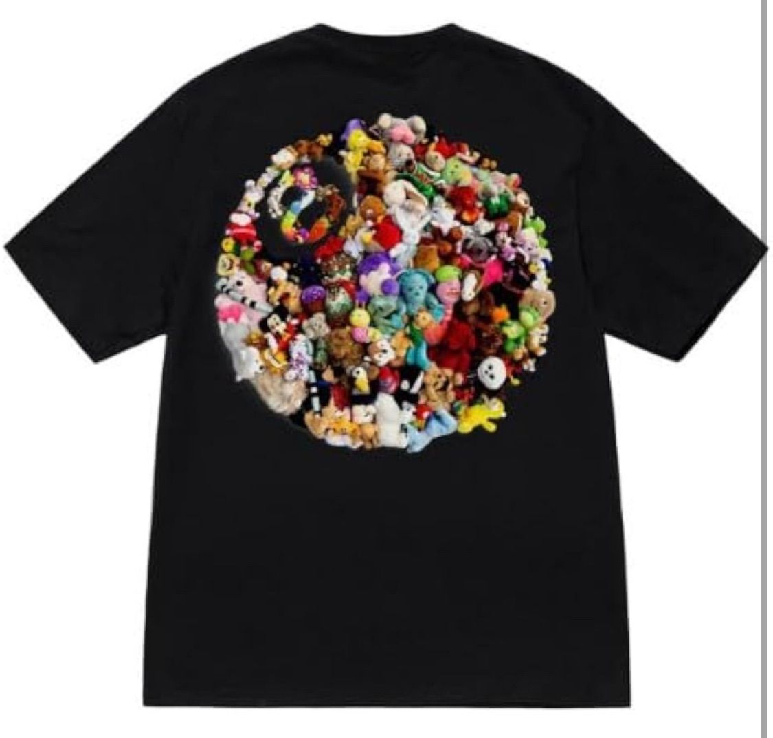 PLUSH TEE STUSSY ステューシー 半袖 ホワイト ブラック 並行輸入正規