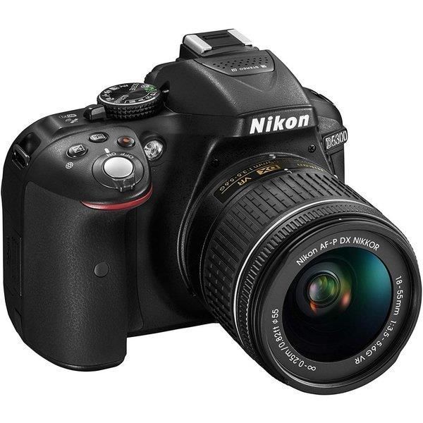 ニコン Nikon D5300 AF-P ダブルズームキット ブラック SDカード
