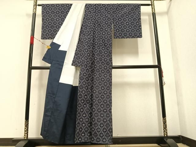 平和屋着物○本場琉球絣 紬 正絹 逸品 AAAW5326br