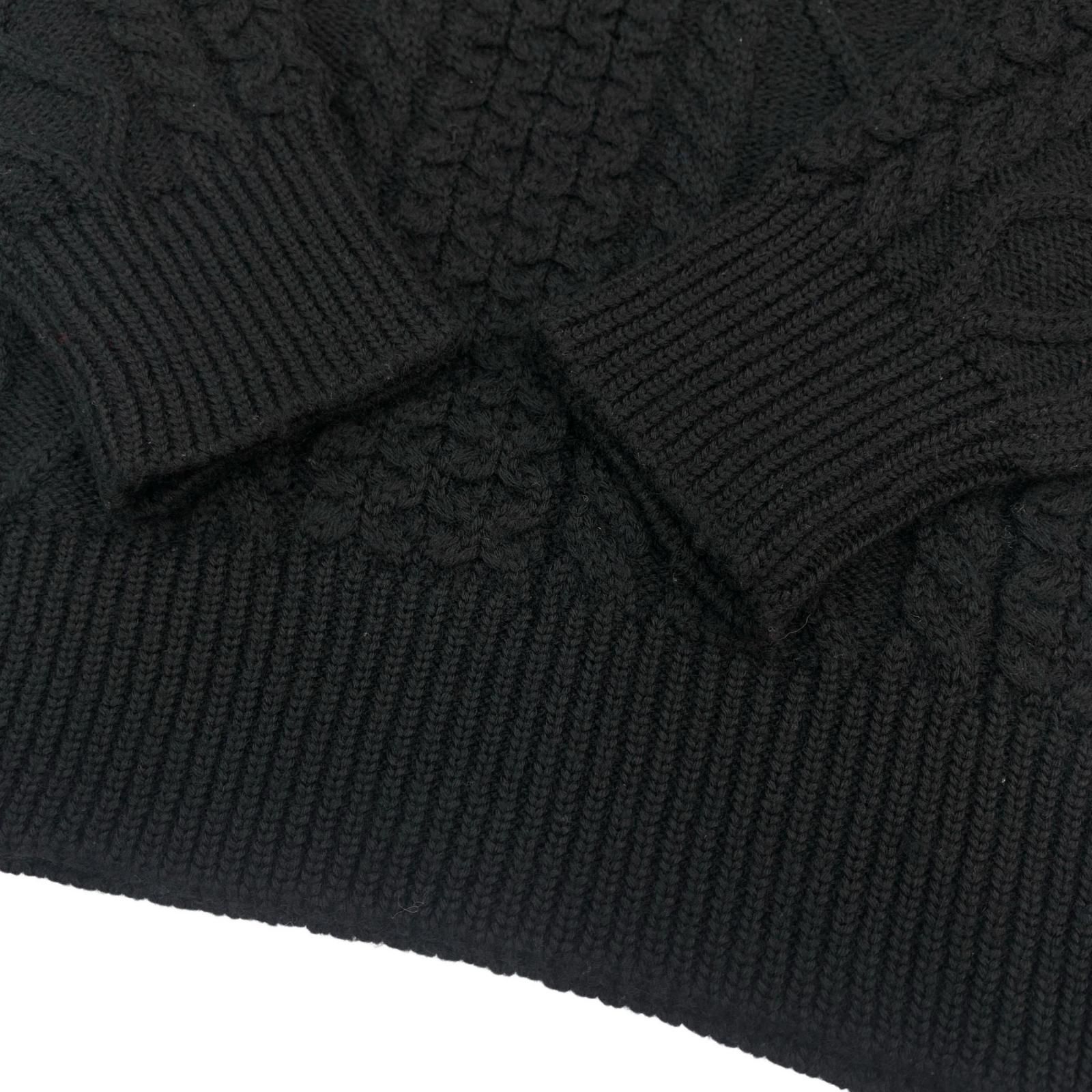 コムデギャルソン　セーター（黒） 物流センター】 中古 COMME des GARCONS | コムデギャルソン