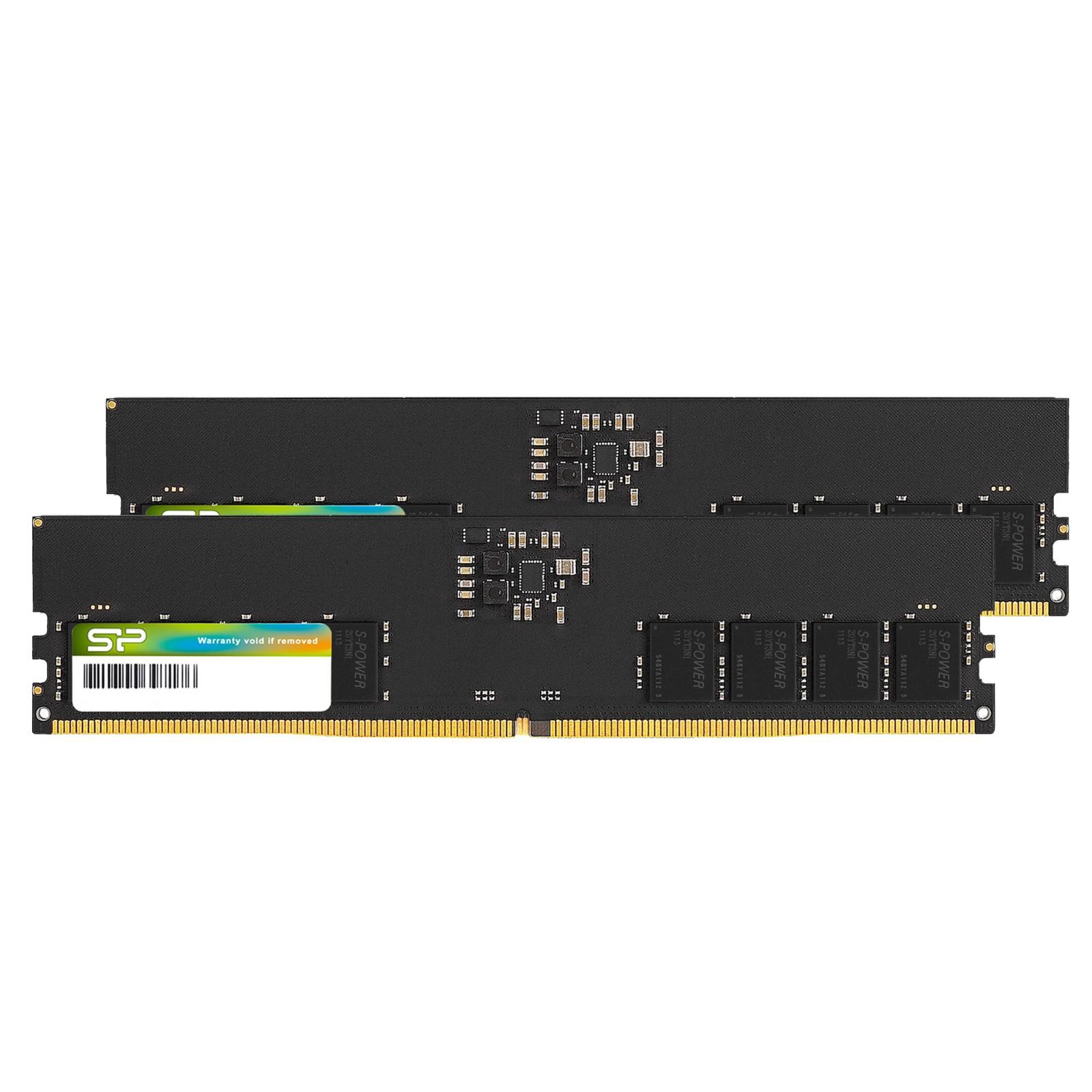 16GBx2枚_DDR5-5600 Standard シリコンパワー DDR5 32GB 2x16GB 5600MHz PC5-44800 288ピン CL46 1.1V UDIMM Non-ECC デスクトップ RAM コンピューター メモリ SP