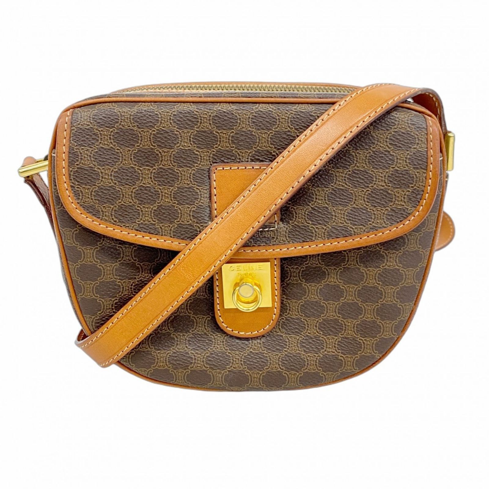 セリーヌ(Celine) セリーヌ ショルダーバッグ マカダム ブラウン