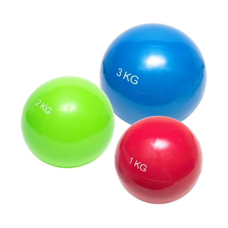新着商品】A-ITEM フィットネスボール 2kg ウェイトボール