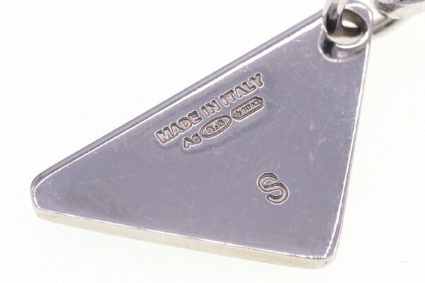 プラダ ブレスレット 三角プレート 2JB357 SV - メルカリ