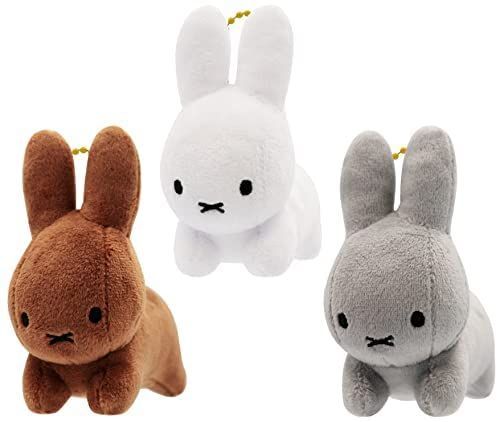 ブルーナアニマル ぬいぐるみ マスコット うさぎ 3種セット miffy ミッフィー - メルカリ