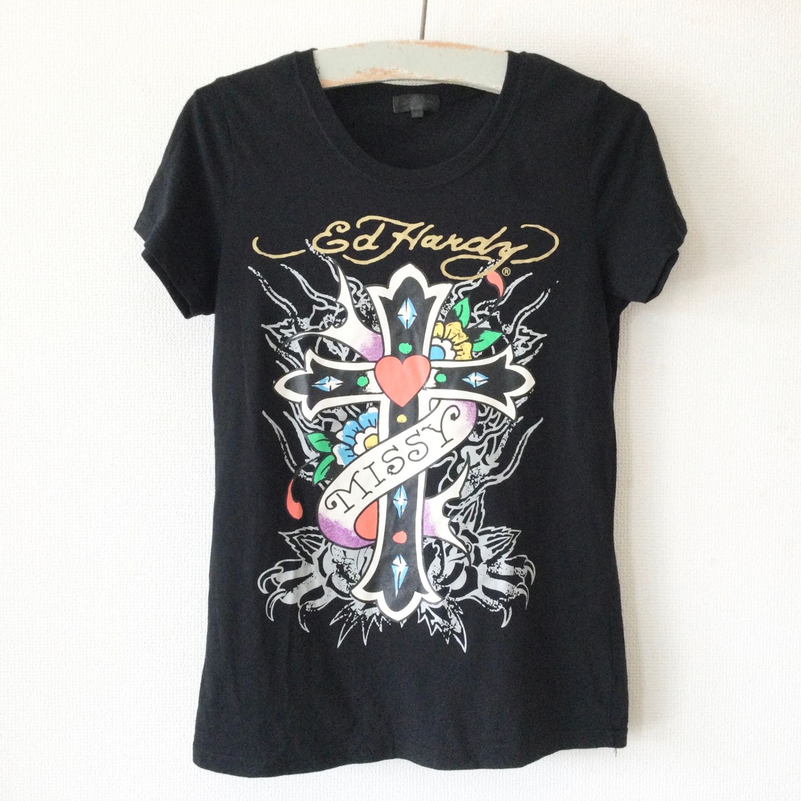 エドハーディーtシャツy2kパンク平成平成ギャルアーカイブサイバーグランジ エドハーディーtシャツy2k平成パンク平成ギャルサイバーグランジ
