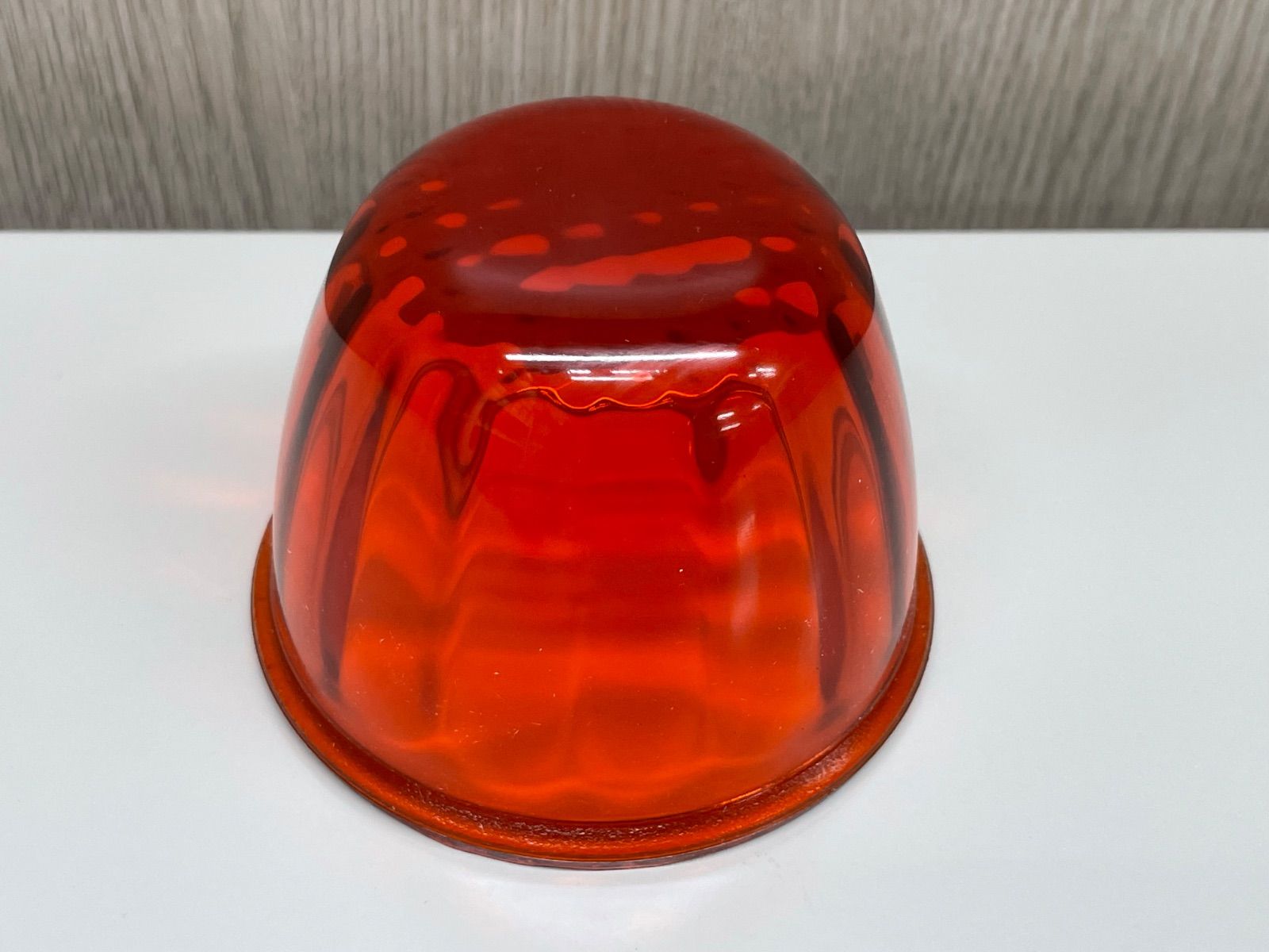 JB新型マ－カーレンズ 橙 8個 アンバー オレンジ ガラス レンズのみ IKK レトロ デコトラ アート トラックショップASC