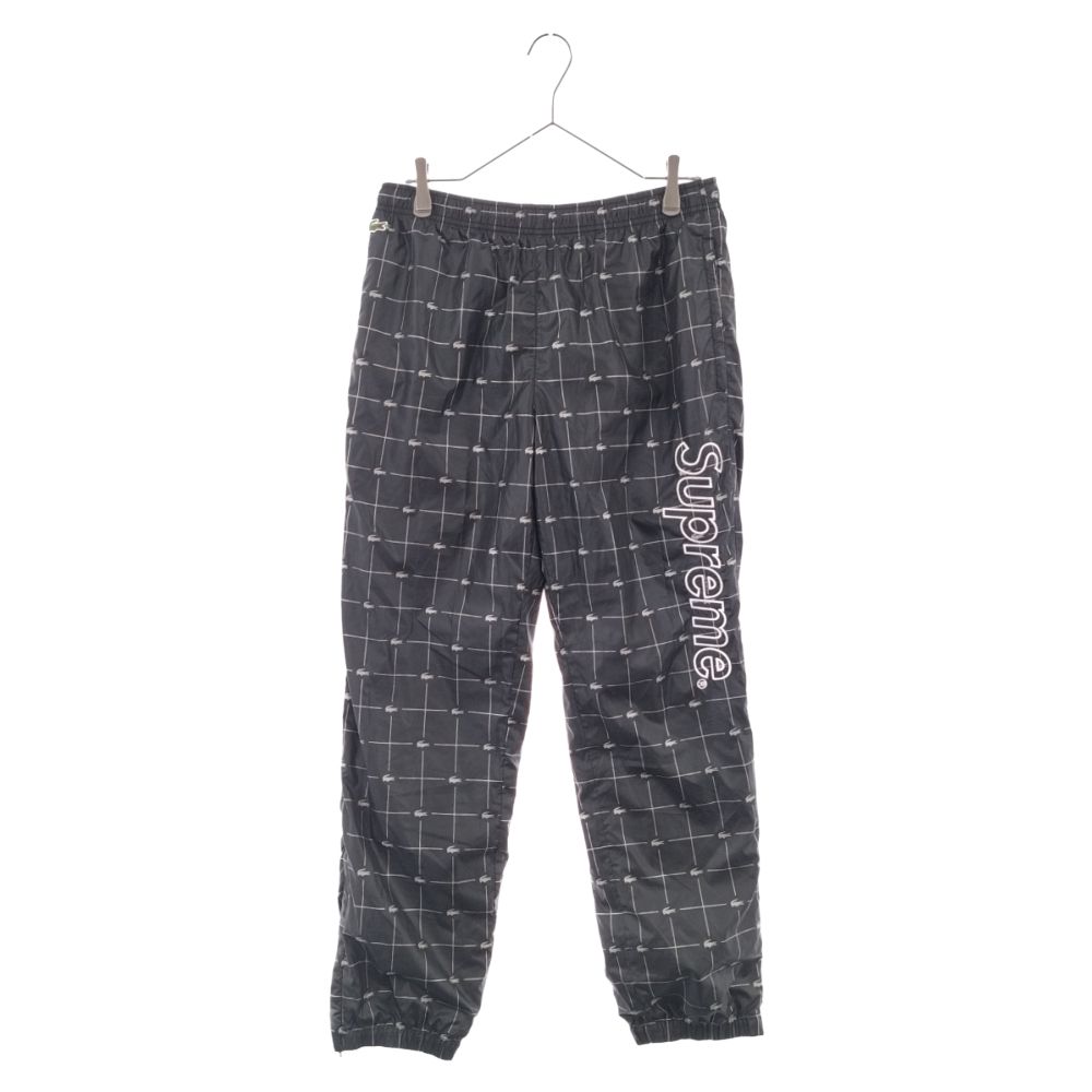 SUPREME (シュプリーム) 18SS ×LACOSTE Reflective Grid Nylon Track 