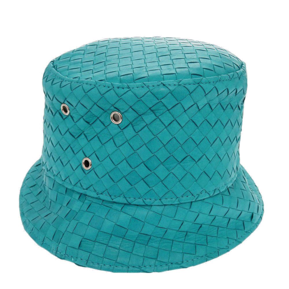 美品 ボッテガヴェネタ イントレチャート レザー ポリエステル