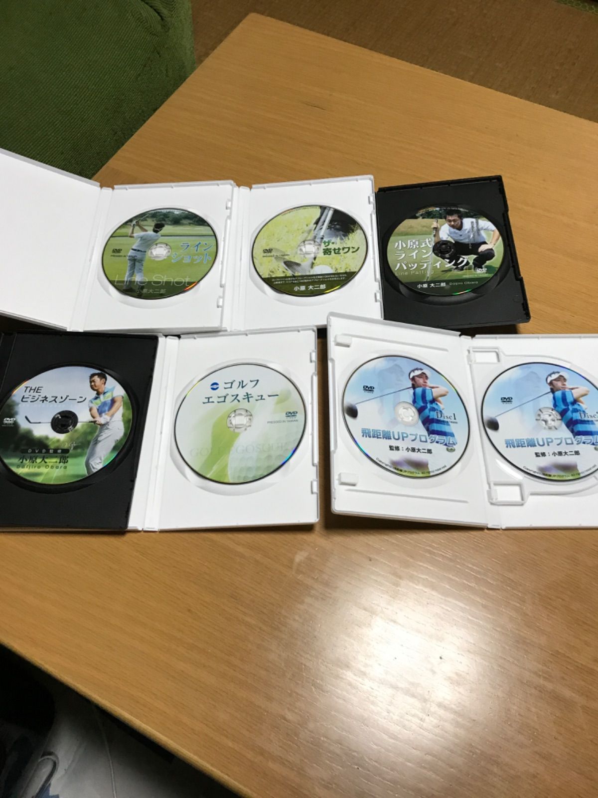 小原大二郎　ゴルフ DVD 37枚セット 小原大二郎 ゴルフ DVD 37枚セット - メルカリ