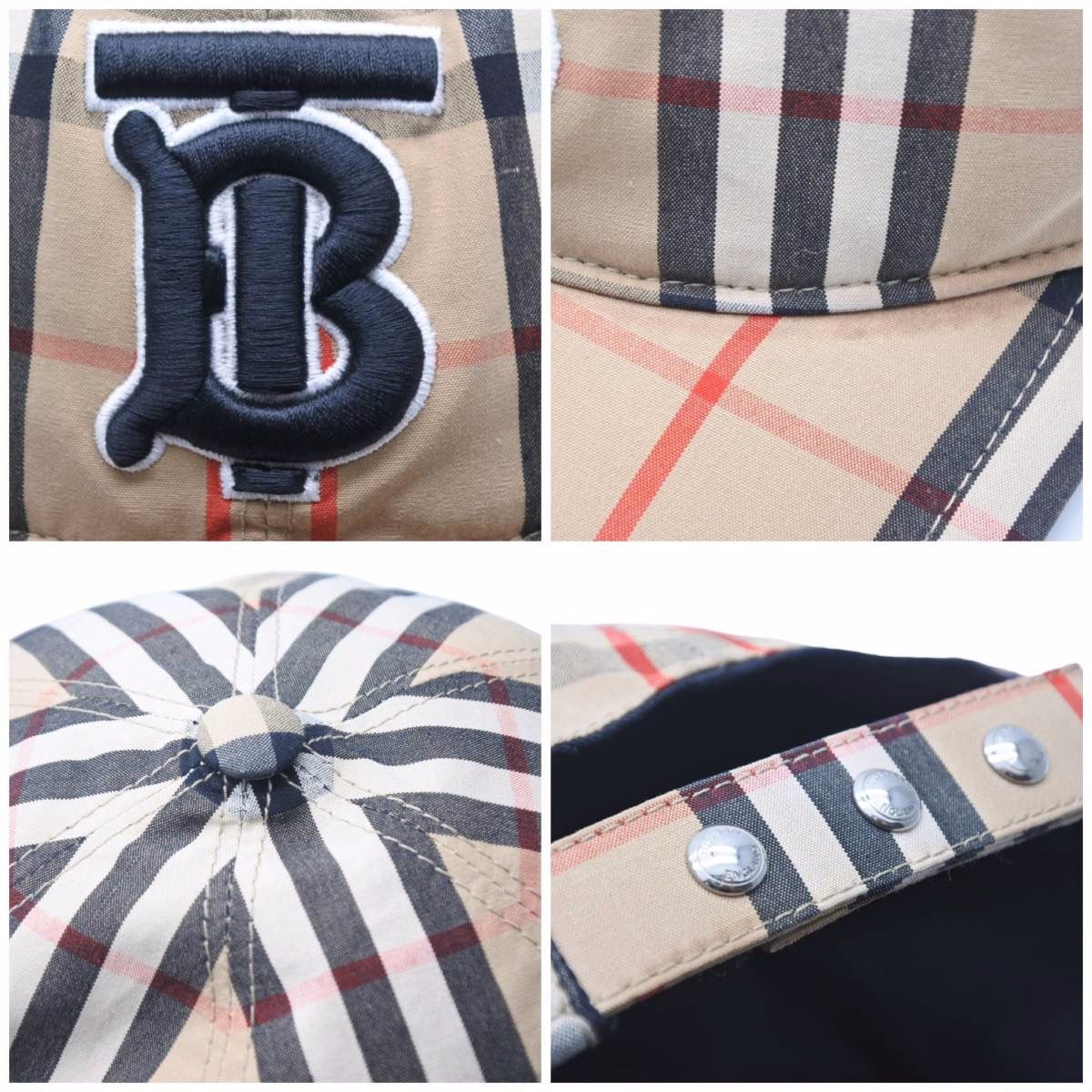 BURBERRY バーバリー キャップ メッシュ キャップ 8017283 ロゴ